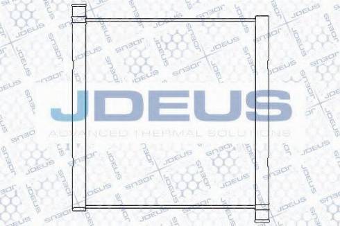 Jdeus 017M84 - Радиатор, охлаждение двигателя autodnr.net