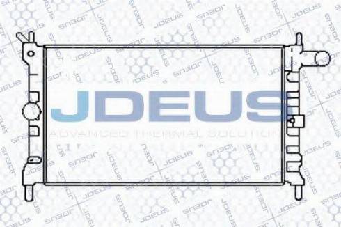 Jdeus 020M20 - Радиатор, охлаждение двигателя autodnr.net