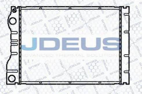 Jdeus 023M29 - Радіатор, охолодження двигуна autocars.com.ua