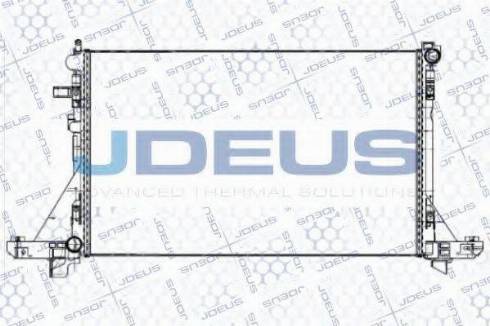 Jdeus 023M33 - Радіатор, охолодження двигуна autocars.com.ua