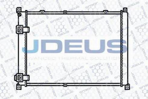 Jdeus 023V58 - Радіатор, охолодження двигуна autocars.com.ua