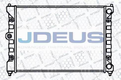 Jdeus 025V12 - Радіатор, охолодження двигуна autocars.com.ua