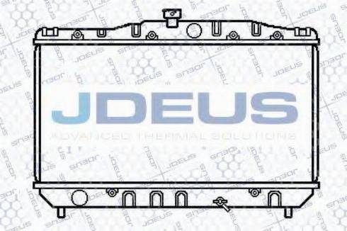 Jdeus 028N02 - Радіатор, охолодження двигуна autocars.com.ua