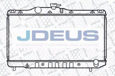 Jdeus 028N09 - Радіатор, охолодження двигуна autocars.com.ua