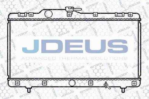 Jdeus 028N20 - Радіатор, охолодження двигуна autocars.com.ua