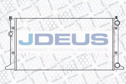 Jdeus 030M30 - Радіатор, охолодження двигуна autocars.com.ua