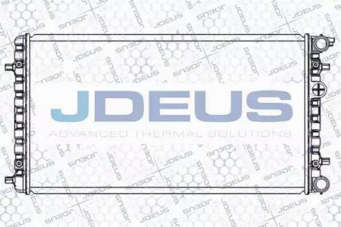 Jdeus 030M50 - Радиатор, охлаждение двигателя autodnr.net