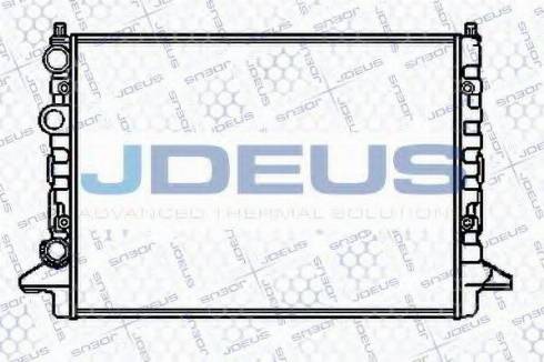 Jdeus 030V33 - Радиатор, охлаждение двигателя autodnr.net