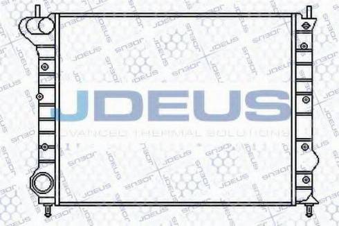 Jdeus 036M07 - Радіатор, охолодження двигуна autocars.com.ua