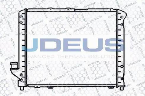 Jdeus 036V06 - Радіатор, охолодження двигуна autocars.com.ua