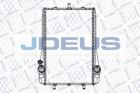 Jdeus 043M14 - Радіатор, охолодження двигуна autocars.com.ua