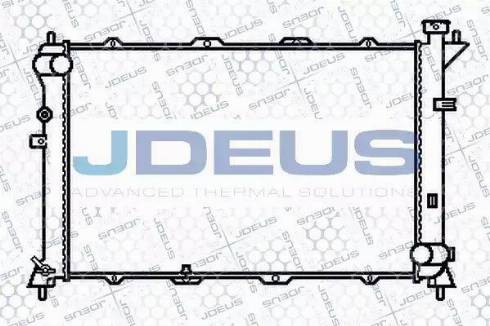 Jdeus 054M11 - Радіатор, охолодження двигуна autocars.com.ua