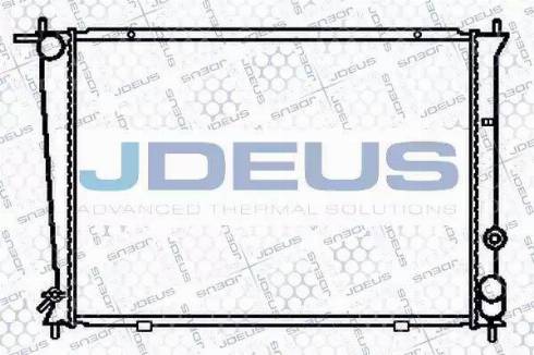 Jdeus 054M14 - Радиатор, охлаждение двигателя autodnr.net