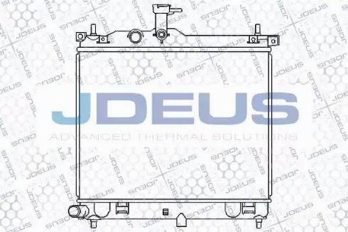 Jdeus 054M35 - Радиатор, охлаждение двигателя autodnr.net