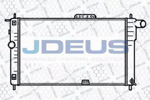 Jdeus 056M03 - Радиатор, охлаждение двигателя autodnr.net