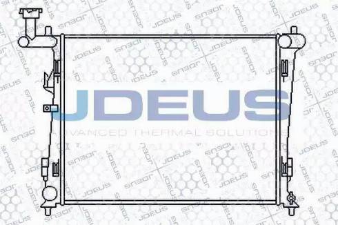 Jdeus 065M09 - Радіатор, охолодження двигуна autocars.com.ua