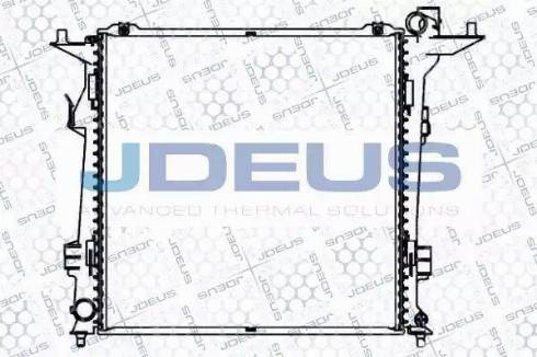 Jdeus 065M11 - Радіатор, охолодження двигуна autocars.com.ua