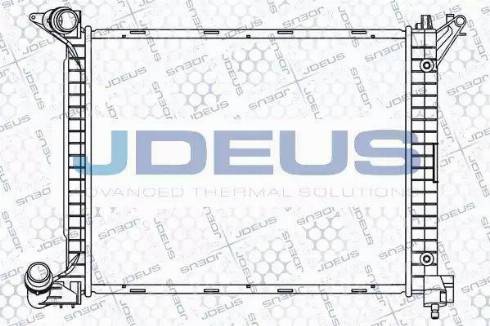 Jdeus 070M02 - Радіатор, охолодження двигуна autocars.com.ua