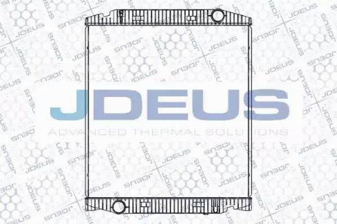Jdeus 114M13 - Радіатор, охолодження двигуна autocars.com.ua