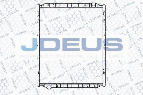 Jdeus 115M04 - Радіатор, охолодження двигуна autocars.com.ua