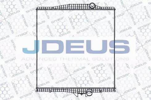 Jdeus 131M11Z - Радиатор, охлаждение двигателя autodnr.net