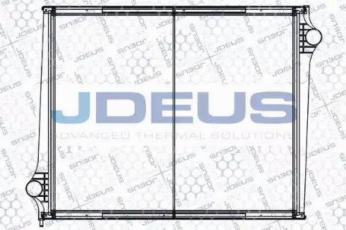 Jdeus 141M03 - Радіатор, охолодження двигуна autocars.com.ua