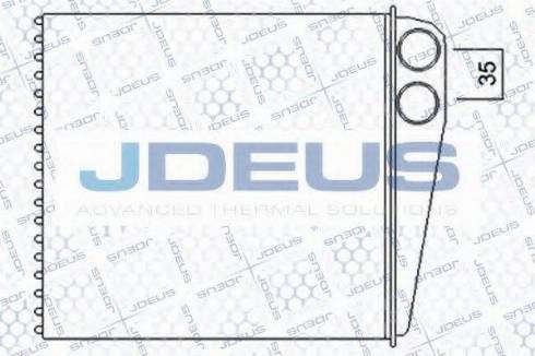 Jdeus 201M03A - Теплообмінник, опалення салону autocars.com.ua