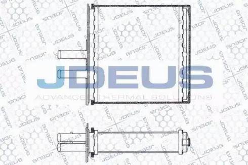 Jdeus 211M30 - Теплообмінник, опалення салону autocars.com.ua