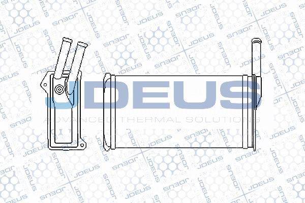 Jdeus 212V02 - Теплообмінник, опалення салону autocars.com.ua