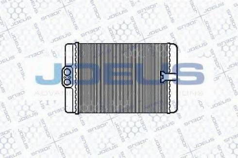 Jdeus 217M34 - Теплообмінник, опалення салону autocars.com.ua