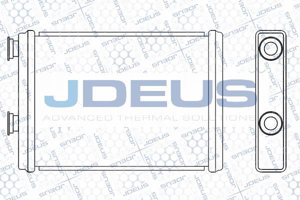 Jdeus 218M15 - Теплообмінник, опалення салону autocars.com.ua