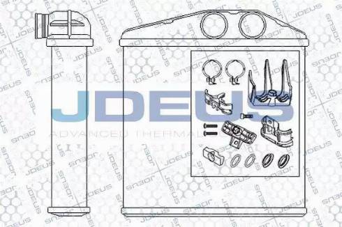 Jdeus 220M47A - Теплообмінник, опалення салону autocars.com.ua