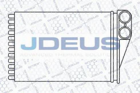 Jdeus 221M38 - Теплообмінник, опалення салону autocars.com.ua