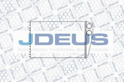 Jdeus 223M23A - Теплообменник, отопление салона autodnr.net
