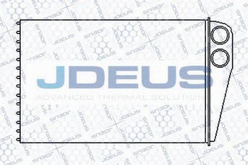 Jdeus 223M23 - Теплообмінник, опалення салону autocars.com.ua