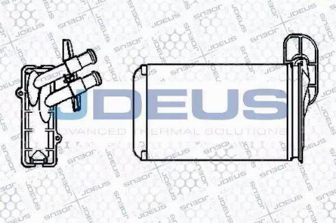 Jdeus 230V03 - Теплообмінник, опалення салону autocars.com.ua