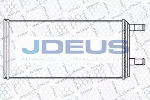 Jdeus 231M01 - Теплообмінник, опалення салону autocars.com.ua