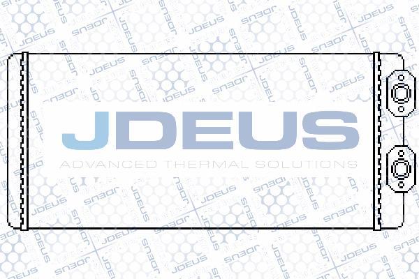 Jdeus 231M03 - Теплообменник, отопление салона autodnr.net