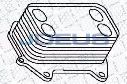 Jdeus 401M23 - Масляний радіатор, рухове масло autocars.com.ua