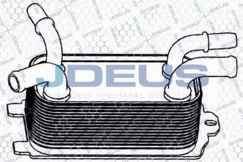 Jdeus 431M14 - Масляный радиатор, автоматическая коробка передач autodnr.net