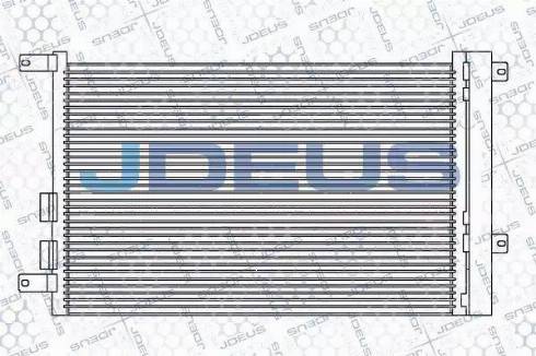 Jdeus 700M13 - Конденсатор, кондиціонер autocars.com.ua