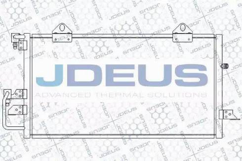 Jdeus 701M03 - Конденсатор, кондиціонер autocars.com.ua