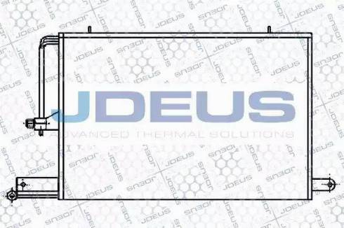 Jdeus 701V01 - Конденсатор, кондиціонер autocars.com.ua