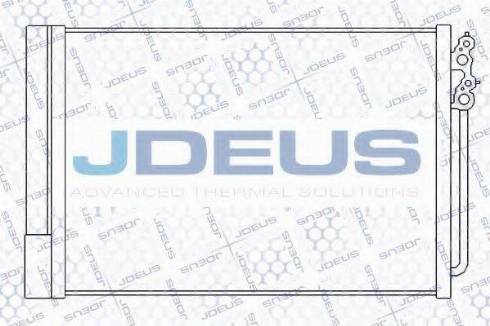 Jdeus 705M31 - Конденсатор, кондиціонер autocars.com.ua
