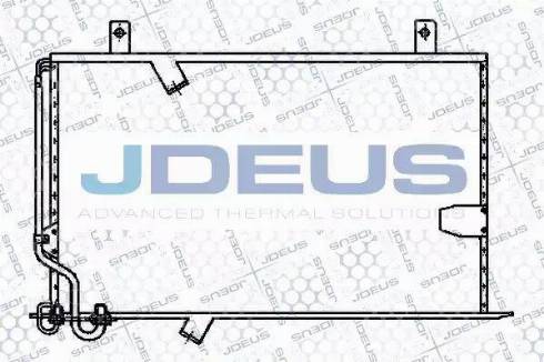 Jdeus 705V01 - Конденсатор, кондиціонер autocars.com.ua