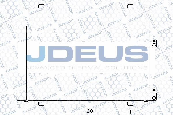 Jdeus 707M26 - Конденсатор, кондиціонер autocars.com.ua