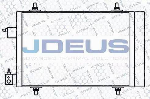 Jdeus 707M42 - Конденсатор, кондиціонер autocars.com.ua