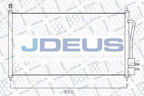 Jdeus 712M16 - Конденсатор кондиционера autodnr.net