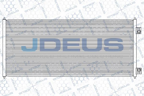 Jdeus 712M20 - Конденсатор, кондиціонер autocars.com.ua