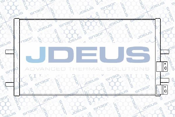 Jdeus 712M29 - Конденсатор кондиционера autodnr.net